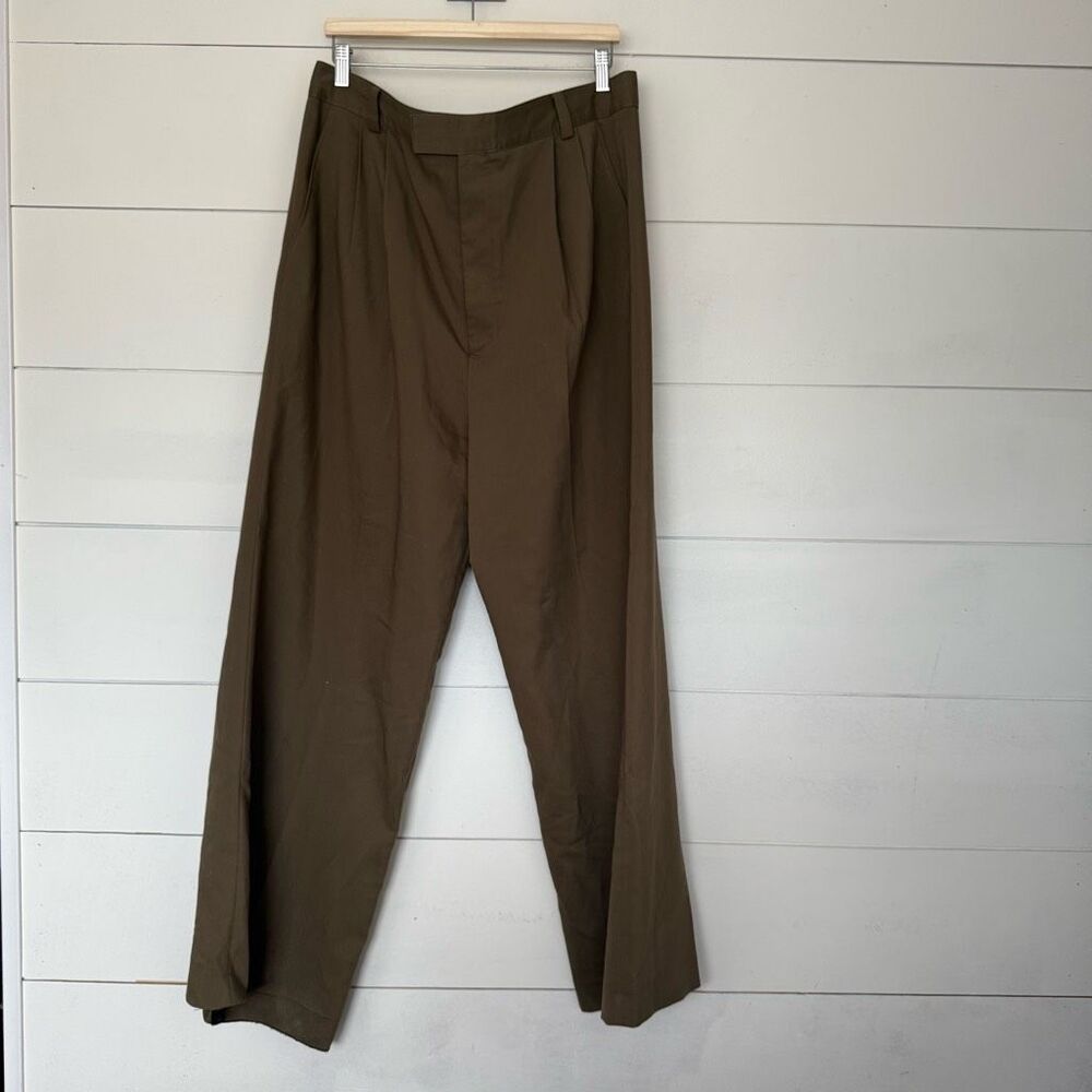 Zara Women’s XXL Grey Wide Leg Dress Pants Office Core Career